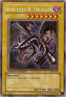 Red-Eyes B. Dragon BPT-005 - Secret Rare - Lightly Played Limited YuGiOh! TCG-image