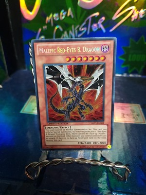 Yu-Gi-Oh! Malefic Red-Eyes B. Dragon YMP1-EN001 Secret Rare Limited Edition NM-image