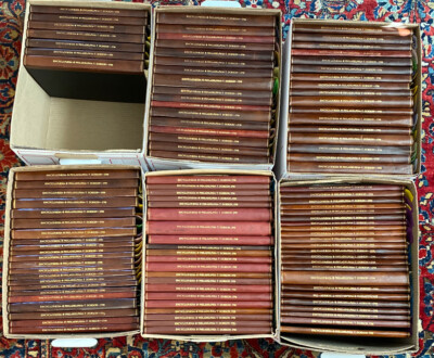 1st Am. Encyc. Britannica (1798), 2 Slightly Incomplete Sets Bound In 107 Vols-image