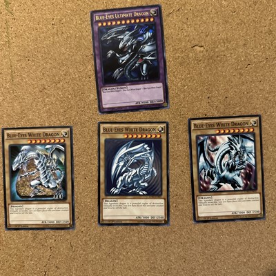 1st edition Blue-Eyes White Dragon x4 Set LDK2-ENK01 NEW NM/M-image