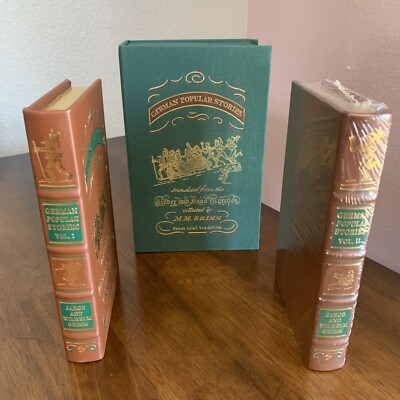 EASTON PRESS German Popular Stories Jakob Wilhelm Grimm 2V Leather Deluxe-image