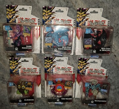Yu-Gi-Oh! Figures Full Singles Set Blue Eyes White Dragon Red Eyes Black Dragon -image