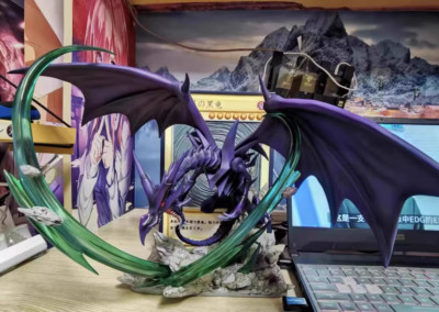 Wasp Studio Yu-Gi-Oh! Red-Eyes Black Dragon 1/40 Resin Statue In Stock-image