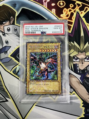 2010 Yu-Gi-Oh! Red-Eyes B. Dragon Duel Terminal 1 PSA GEM MT 10-image