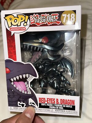 Funko Pop! Vinyl: Yu-Gi-Oh! - Red-Eyes Black Dragon #718-image