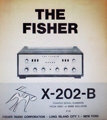 Fisher X-202-B X202B Vacuum Tube Integrated Amplifier Resto-Pak Restoration Kit!-image