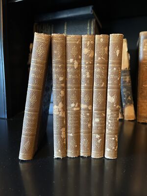 Lessings Werke gesammelt in sechs Banden, 1890 *COMPLETE 6 Vol. Set*-image
