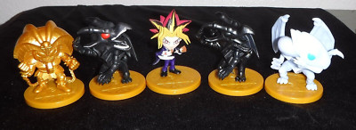 Yugioh Minifigures Yami Yugi Red Eyes B. Dragon & Chase Gold Exodia & Blue Eyes-image