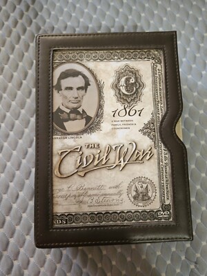 The History Channel 6 DVD Leather Bound Boxed Set THE CIVIL WAR Lincoln -image