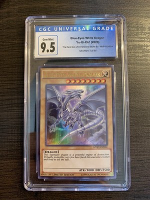 Yugioh Blue Eyes White Dragon Ultra Rare MVP1 Gem Mint 9.5-image