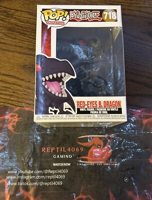 Funko Pop! Vinyl: Yu-Gi-Oh! - Red-Eyes Black Dragon #718-image
