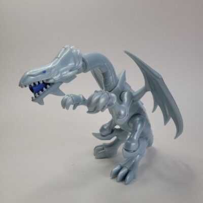 Mattel Blue Eyes White Dragon Yu Gi Oh Kazuki Takahashi 1996 Figure Vintage -image