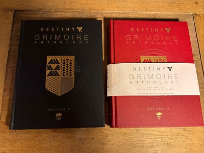 Destiny Grimoire Anthology Set Volumes 1 &2 - Both 1st Ed - 1st Prints- MINT!!-image