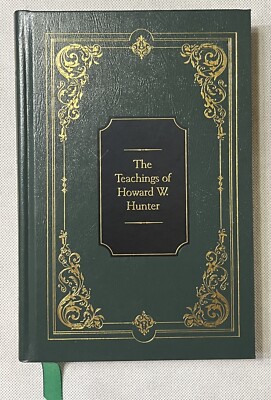 Teachings Of The Latter-Day Prophets: Vol 14 Howard w. Hunter Leather 1st Print-image