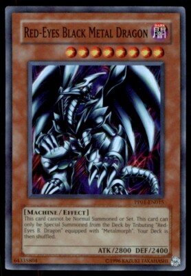 Yu-Gi-Oh! Red- Eyes Black Metal Dragon #PP01-EN015 Light Play-image
