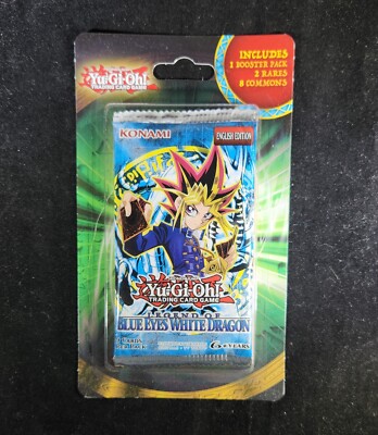 Yu-Gi-Oh TCG Legend of Blue Eyes White Dragon - Sealed Booster Pack - Konami-image
