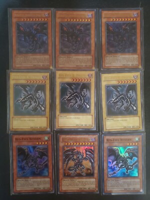Konami-Yugioh Cards Lot - Red eyes B. Dragon, Red Eyes Darkness and More - NM/LP-image