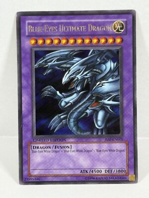 Yu-Gi-Oh! - Blue-Eyes Ultimate Dragon JMP-EN005 Limited Edition-image