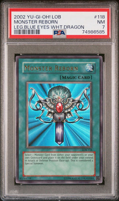 Monster Reborn LOB-118 The Legend of Blue Eyes White Dragon Unlimited-image