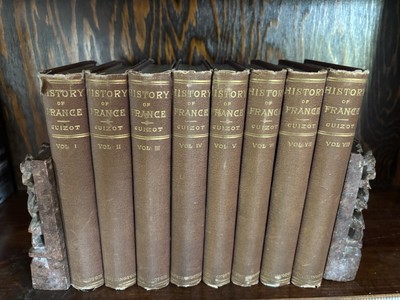 The History of France by M. Guizot & Madame Guizot De Witt SET of 8-image