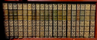 Beautifully Bound Thackeray Set, Illustrated By Richard Doyle, 20 Vols., 1900-image