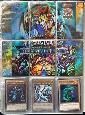 Yugioh Legend of Blue-Eyes White Dragon 25th Quarter Century master set-image