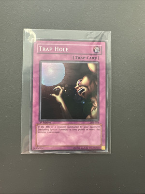 Trap Hole LOB-058 The Legend Of Blue Eyes White Dragon 1st Edition-image