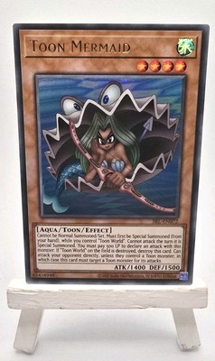 YUGIOH TOON MERMAID SECRET RARE SRL-EN072 MINT-image