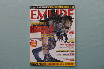 1998 AUGUST EMPIRE MAGAZINE - GODZILLA! COVER - E 19626-image