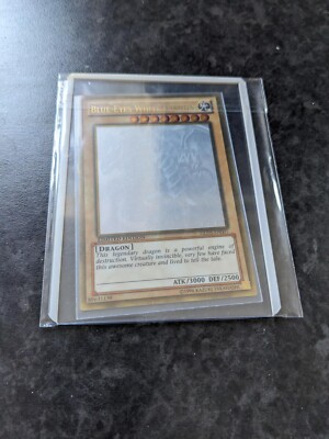 Yu-Gi-Oh Blue-Eyes White Dragon GLD5-EN001 M/NM-image