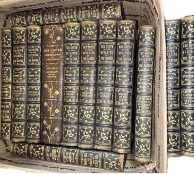 The South in the Building of the Nation 13 Vol Set Antique History Books 1909-image