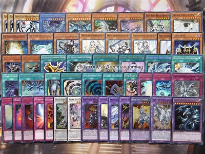 Yugioh Seto Kaiba Deck 49 Cards Blue-Eyes White Dragon Alternative Chaos MAX Jet-image