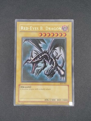Red-Eyes B. Dragon - SDJ-001 - Ultra Rare - Unlimited Edition Yugioh 001-image