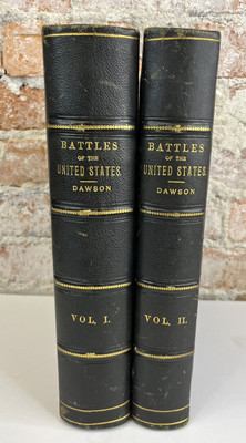 (Set of 2) Battles of the United States - RARE HISTORY-image