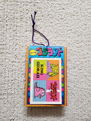 Godzilland 1984 Toho Yamakatsu Sticker Packs (King Gidrah)-image