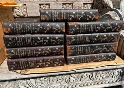 1909 The South in the Building of the Nation 9 Volumes Antique History Books-image