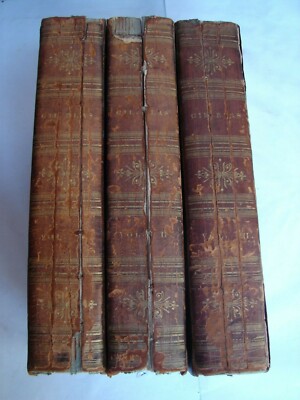 3 Volume Set The Adventures of Gil Blas of Santillane By T. Smollet, M.D. 1824-image