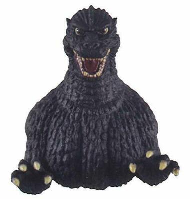 Four cart Godzilla magnet Godzilla bust-up NEW from Japan-image