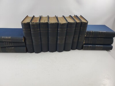The Works of John Ruskin 14 Volumes 1885 Hardcover Set Lot-image