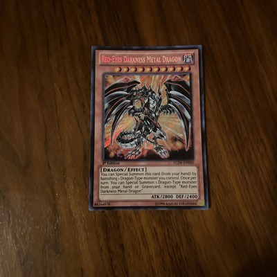 Yugioh Red-Eyes Darkness Metal Dragon JUMP-EN030 Ultra Rare Limited Edition NM-image