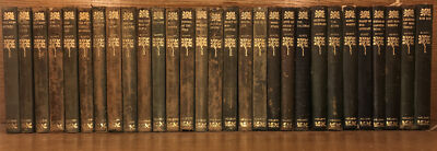 LEATHER Set;WAVERLY NOVELS! SIR WALTER SCOTT (DAMAGED, Not Complete, Duplicates)-image