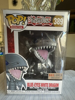 FUNKO POP! BOX LUNCH EXCL. YU-GI-OH! BLUE-EYES WHITE DRAGON #389 SEE DESCRIPTION-image