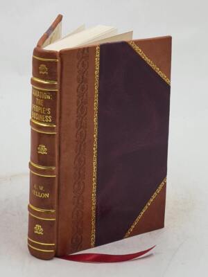Taxation The People's Business 1924 by Andrew W. Mellon [Leather Bound]-image