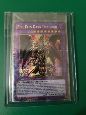 Red eyes dark dragoon starlight rare 1st ed mint everything included in pics -image