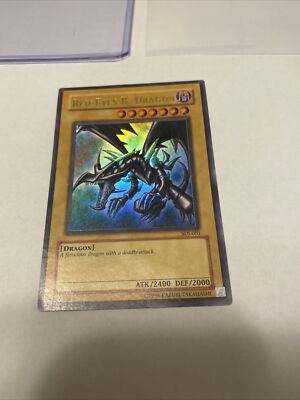 Yugioh Red-Eyes Black Dragon ULTRA RARE SDJ-001-image