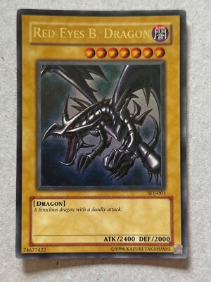 YU-GI-OH! - Red-Eyes B. Dragon SDJ-001 -image