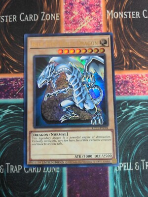 Yu-Gi-Oh! Blue-Eyes White Dragon LC01-EN004 Limited Ultra Rare NM a1/-image