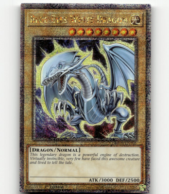 Yugioh Blue-Eyes White Dragon (QCRs) - Quarter Century Stampede-image