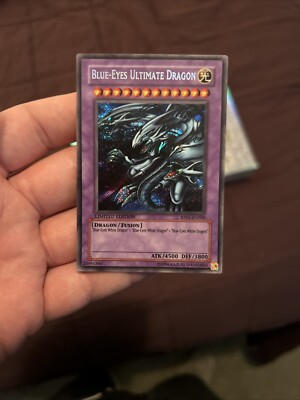Yu-Gi-Oh Card - RP01-EN000 - BLUE-EYES ULTIMATE DRAGON (secret rare holo) - NM/M-image