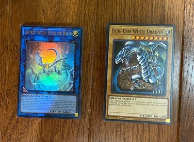 YuGiOh! Seto Kaiba Blue-Eyes White Dragon Deck Extra + Side Deck & Hand Traps-image